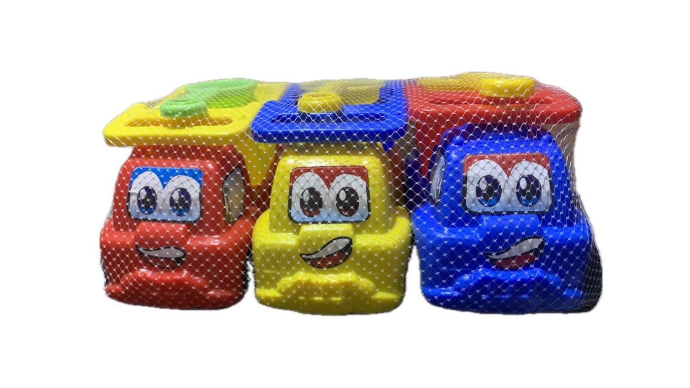 Tren de juguete de colores